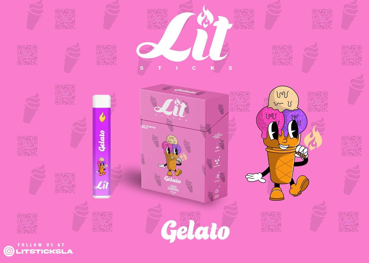 Lit Sticks Gelato